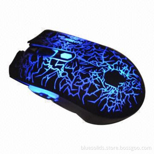 Glowing Mouse, Wired, 1,000dpi Resolution, Nice Design